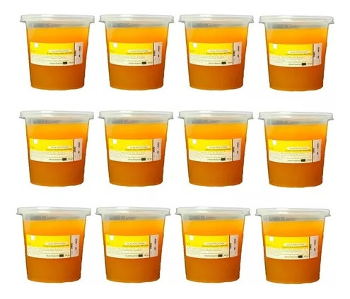 12 Potes De Cera Depilatoria Jalea Sistema Descartable 800g
