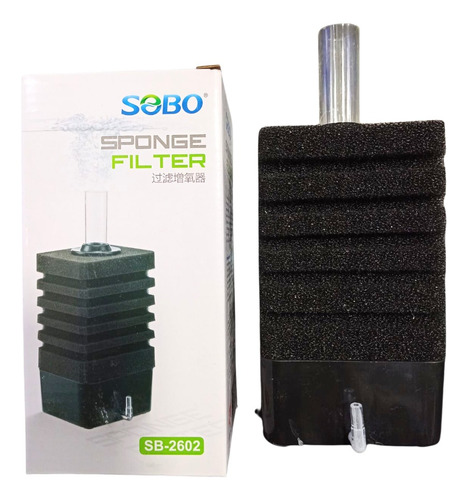Filtro Esponja Sobo Sb-2602 Difusora Material Filtrante