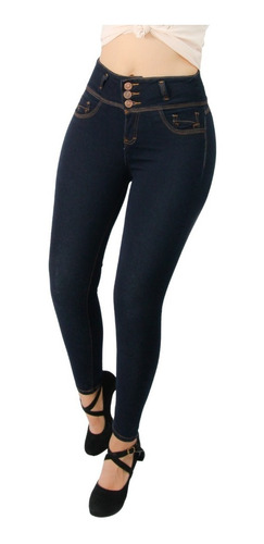 Jeans Stretch Levanta Pompi Acuerpado Michaelo Jeans Ref6220