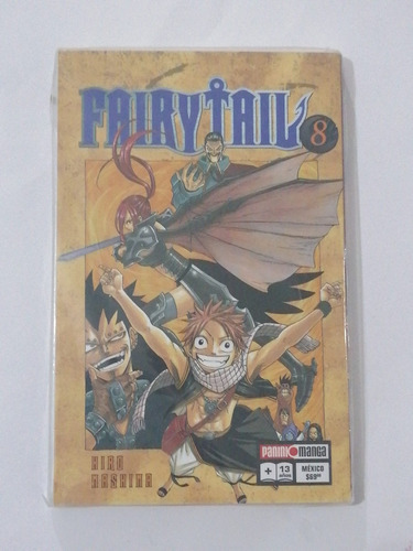 Fairy Tail, # 8,panini Manga, En Español. 