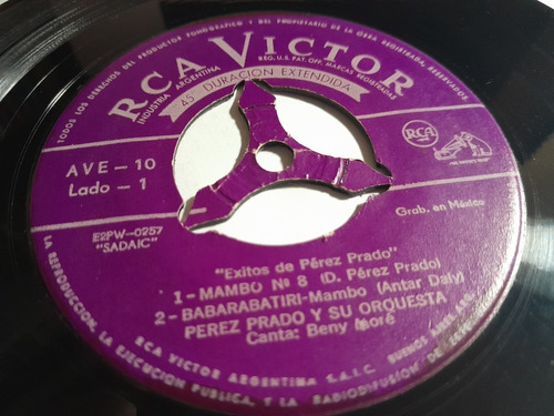 Simple - Pérez Prado - Exitos De...(canta Beny Moré) - 1956
