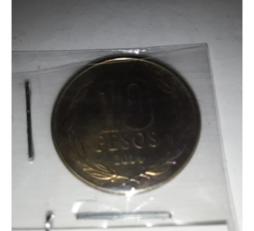 Moneda 10 Pesos 2014 Km 228