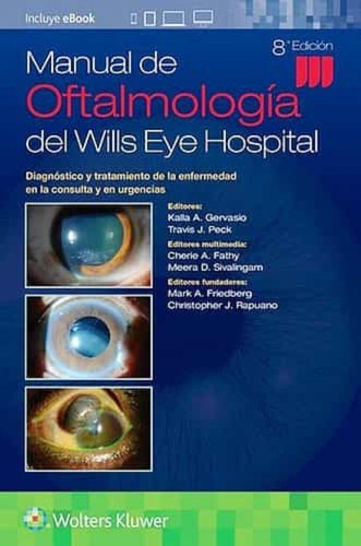 Manual De Oftalmología Del Wills Eye Hospital - Gervasio 