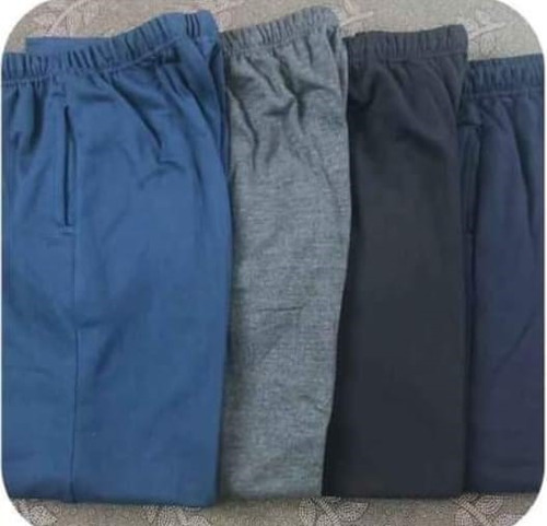 Pack 3 Pantalones De Buzo Recto Hombre, 100%algodón