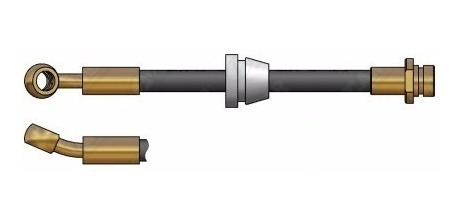Manguera De Freno Matiz 2004 - 2016 Delantera