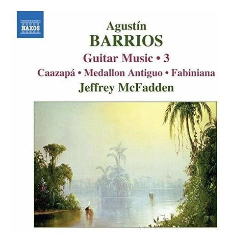 Cd Guitar Music 3 - Barrios, Agustin