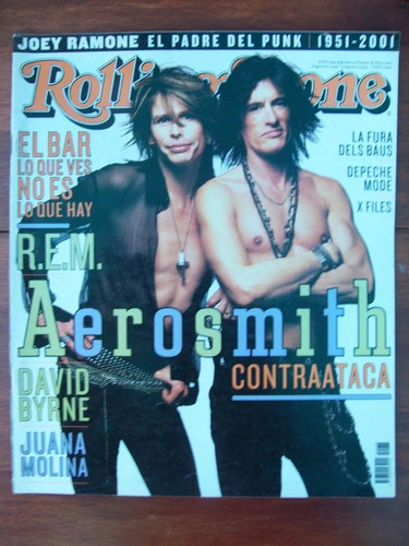 Revista Rolling Stone 38 Aerosmith La Fura Dels Baus
