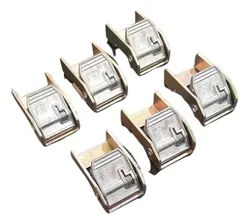 Comprar 6 Presilhas 25mm Base De Ferro Zamac 250 Kg no Mercado Livre