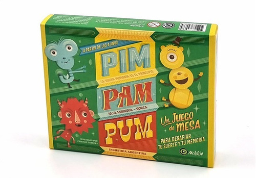 Pim Pam Pum- Maldon Juego De Mesa