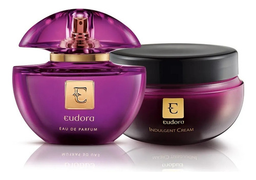 Eudora Eau De Parfum 75ml + Indulgent Cream 250g Frasco