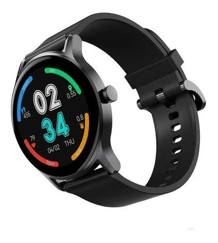 Imagen 3 de 10 de Smartwatch Haylou Ls09a Gs Reloj Inteligente Oximetro Negro