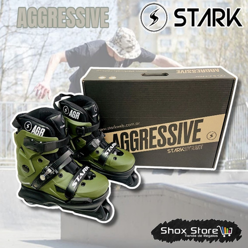 Rollers Stark Profesionales Aggressive Salto Truco Skatepark