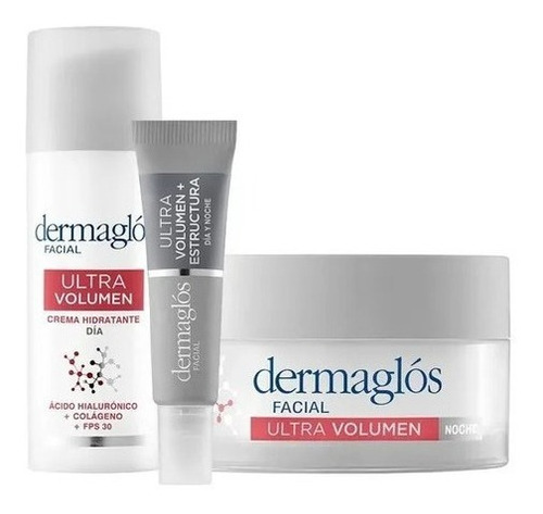 Dermaglós Rutina Completa Facial Ultra Volumen Piel Normal