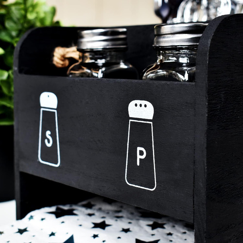 Organizador De Utensilios De Madera Con Asas - Incluye Saler