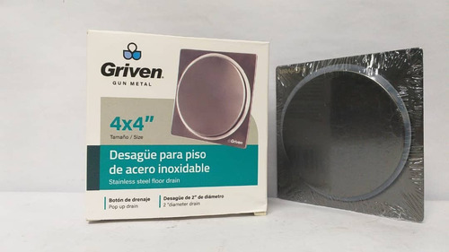 Rejilla Cuad Push Botton A.i Griven:gv-sd-10q Griven