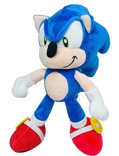 Peluche Figura Azul Sonic De 11'' Para Juego Y Película