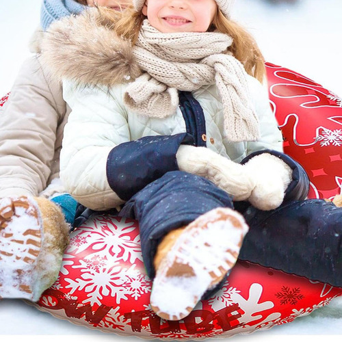 Tubo De Neve Inflável, Anel De Neve Presente Com Alças