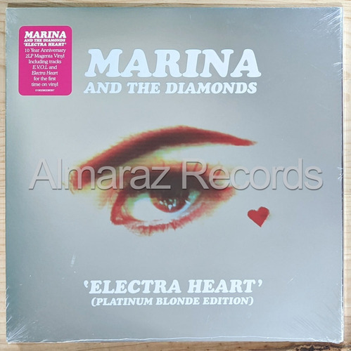 Marina And The Diamonds Electra Heart Magenta Vinyl Lp