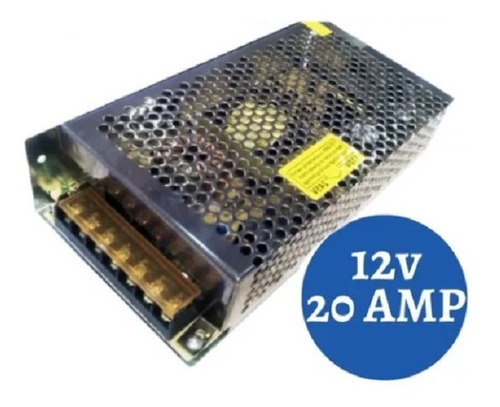 Fuente De Poder Centralizada 12v 20amp Alta Calidad 