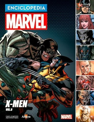 Enciclopedia Marvel 2017 # 43 X-men Vol. 6 - Autores Varios