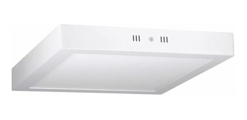 Plafon Led 18w Cuadrado 220x220mm Luz Fria Lucciola Pal154 