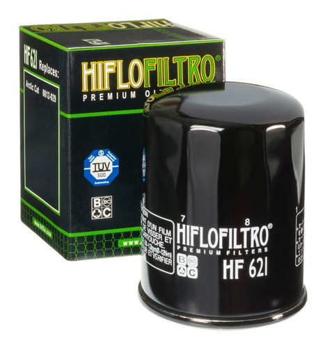 Filtro Aceite Hiflo Arctic Cat Utv Atv Hf621 Solomototeam