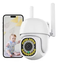 Comprar Cámaras De Seguridad Vigilancia Exterior Wifi Inalambricas Color Blanco