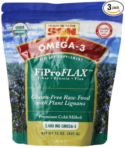 Health From The Sun, Fiproflax With Omega-3, 15-ounces (pack