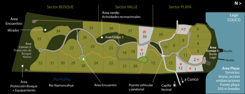 Ug Sitio Con Vista A Lago Colico