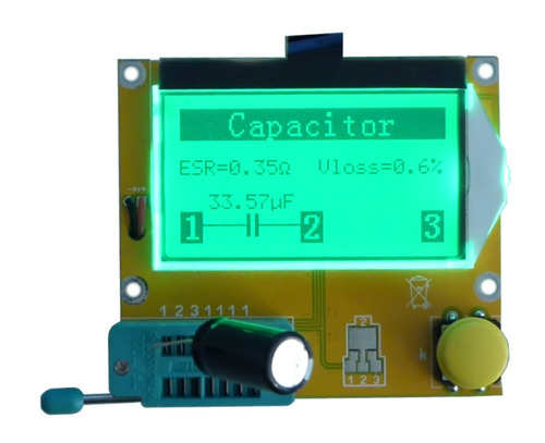 Esr Capacitometro, Inductores, Mosfet, Transistores Y Mas