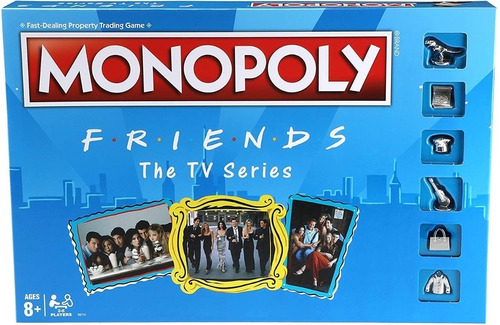 Hasbro Gaming Monopoly Friends The Tv Series Idioma Inglés