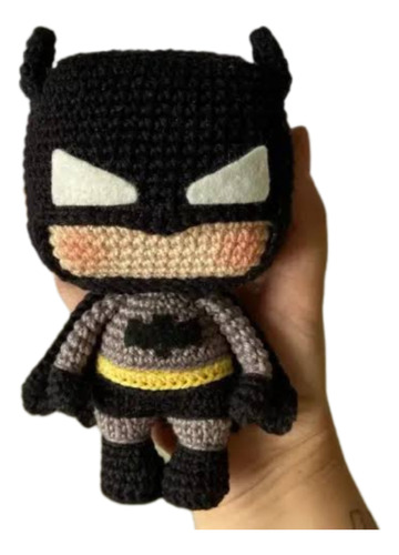 Batman Amigurumi 15 Cm 