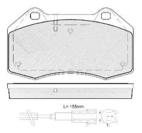 Pastilla De Freno Fiat Grande Punto 1.4 Abarth 16v 07/ Delan