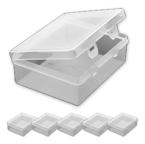 5 Cajas Organizadoras Gavetero Plástico S/ Division Multiuso