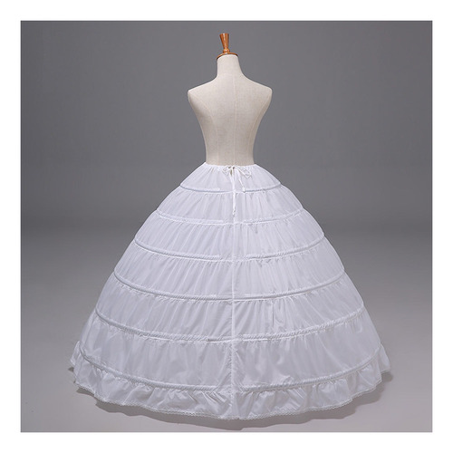 N 6 Aros Vintage Enagua De Moda Falda De Miriñaque Nupcial