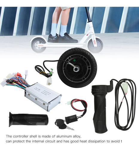 Kit De Motor De Cubo Sin Escobillas De Rueda De Metal 24v 35