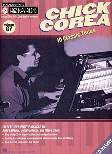 Chick Corea Volume 67 Bkcd (jazz Playalong Series)