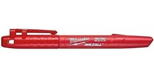  Milwaukee Rotulador Permanente Color Rojo 1 Unidad- E.o.