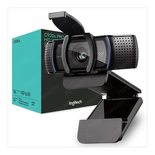 Webcam Pro Full Hd C920s 1080p 30 Fps Logitech Color Negro