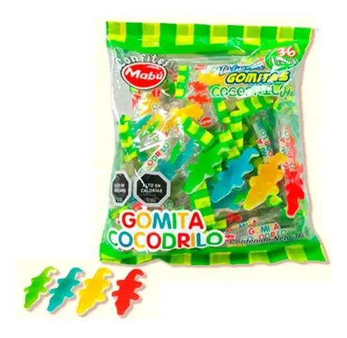 Gomitas Dulces Cocodrilo Sorpresa X 36 Cotillón Activarte | Cuotas sin ...