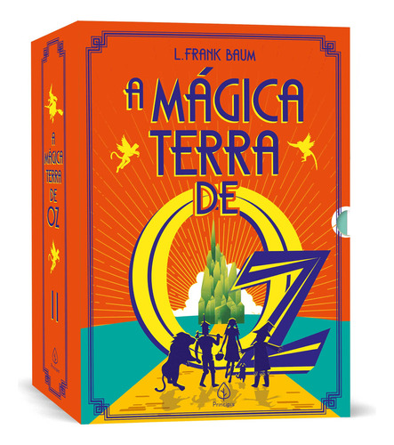 Box - A Magica Terra De Oz - Vol. Ii - Com Sete Livros: Box - A Magica Terra De Oz - Vol. Ii - Com Sete Livros, De Baum, L Frank. Editora Principis, Capa Mole, Edição 1 Em Português, 2023