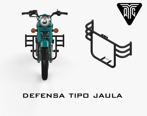 Defensa Motor Tipo Jaula Classic / Bullet Royal Enfield