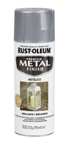 Aerosol Rust Oleum Acabado Metálico | Cromo Oro Aluminio