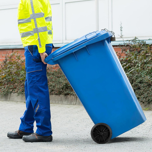 Ultechnovo 1 Juego De Botes De Basura, Ruedas Con Ejes Hueco
