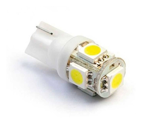 Ampolletas Led Cola De Pescado T10 5050 5led Auto Moto Carro