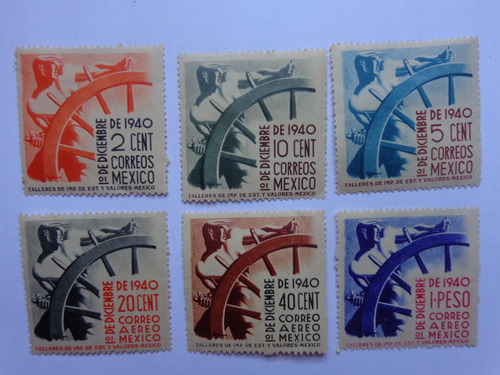 México Sc. 764 Al 766, Y C114 Al C116, Hombre Al Timón.