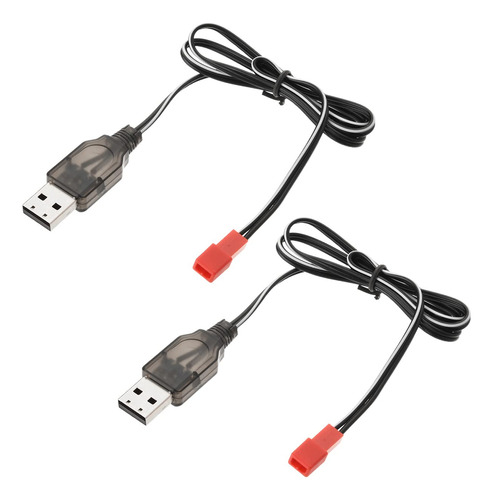 Fielect 2 Unids Jst Usb Cargador Cable 3.6v 250ma Salida Ni-