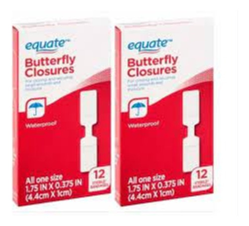 2 Steri Strips Butterfly Closures Cierres De Piel Waterproof