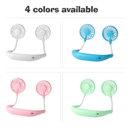 Ventilador Portátil, Pequeño, Personal, Mini Usb, Recargable
