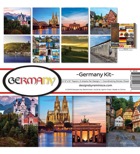 Recuerda Rembc Ger-200 Alemania Scrapbook Coleccion Kit